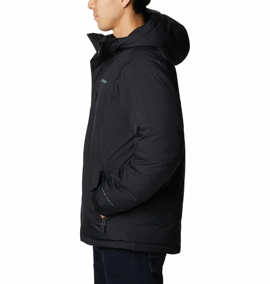 Columbia Men Black Omni-Heat Infinity Oak Harbor Insulated Jacket