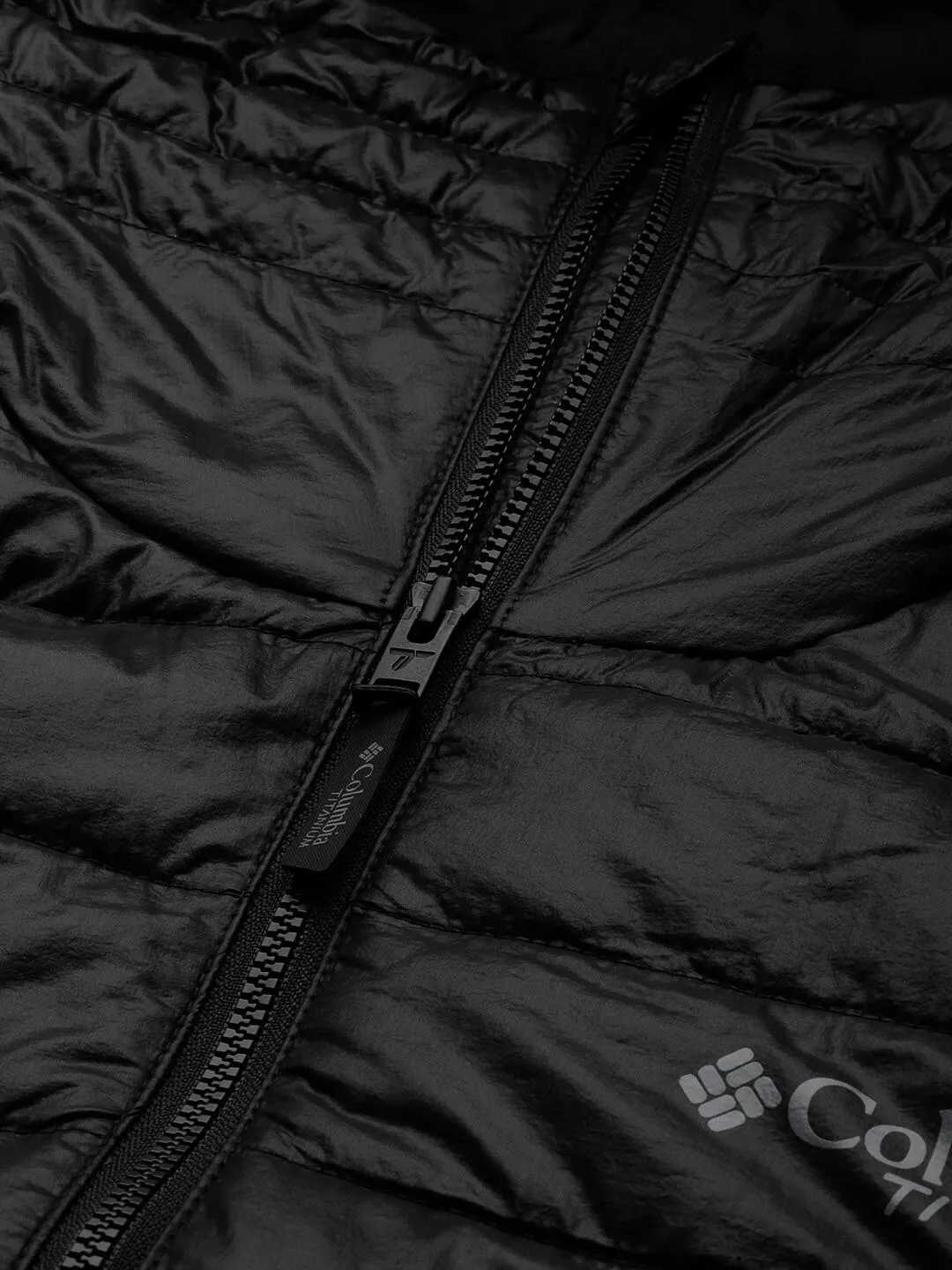 Columbia Men Black Omni-Heat Infinity Platinum Peak Hooded Jacket