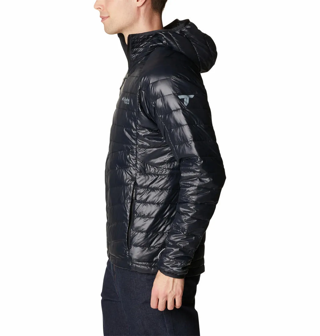 Columbia Men Black Omni-Heat Infinity Platinum Peak Hooded Jacket