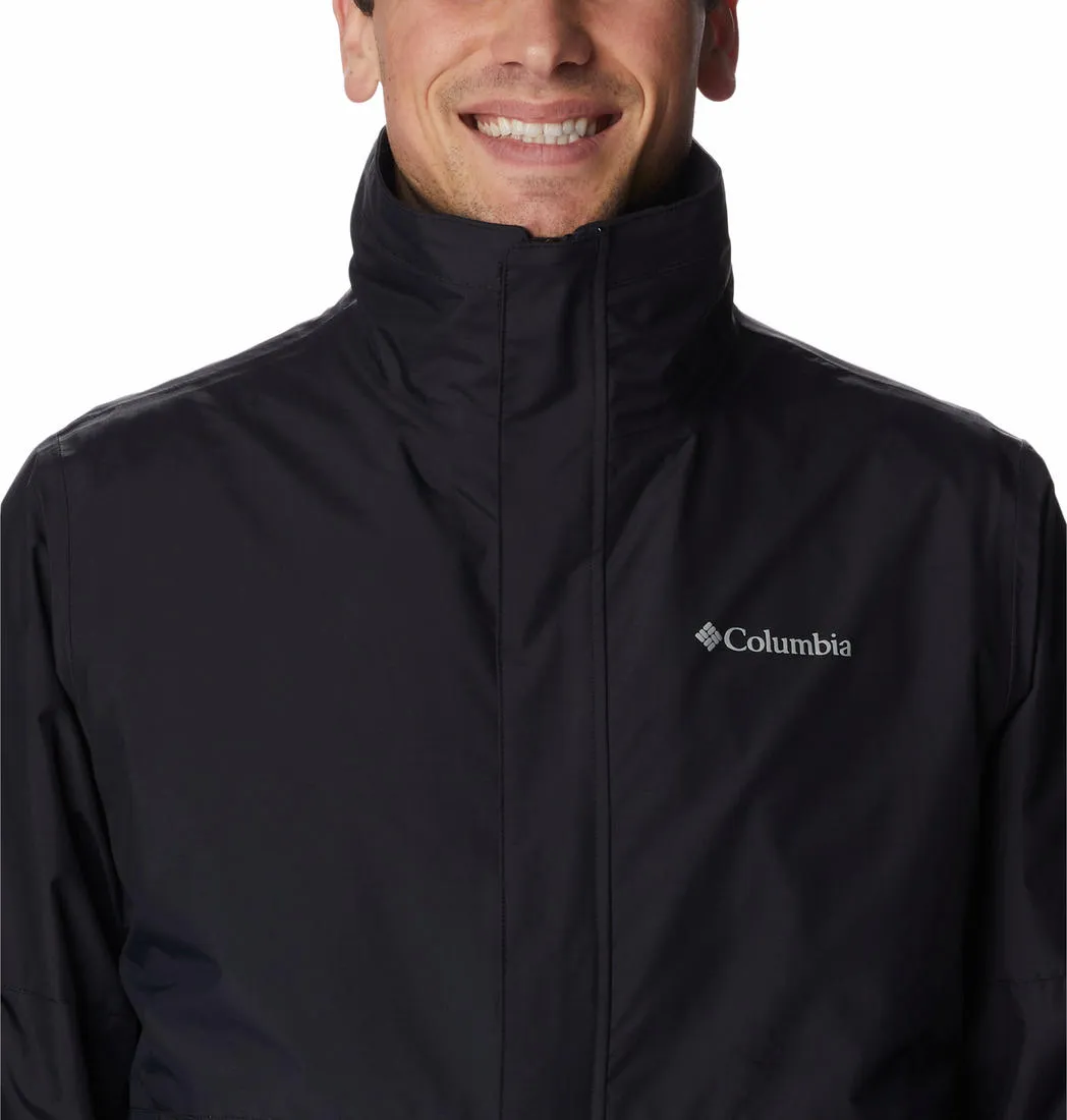 Columbia Men Black Omni-Heat Reflective Agate Alley Inetrchangeable Jacket