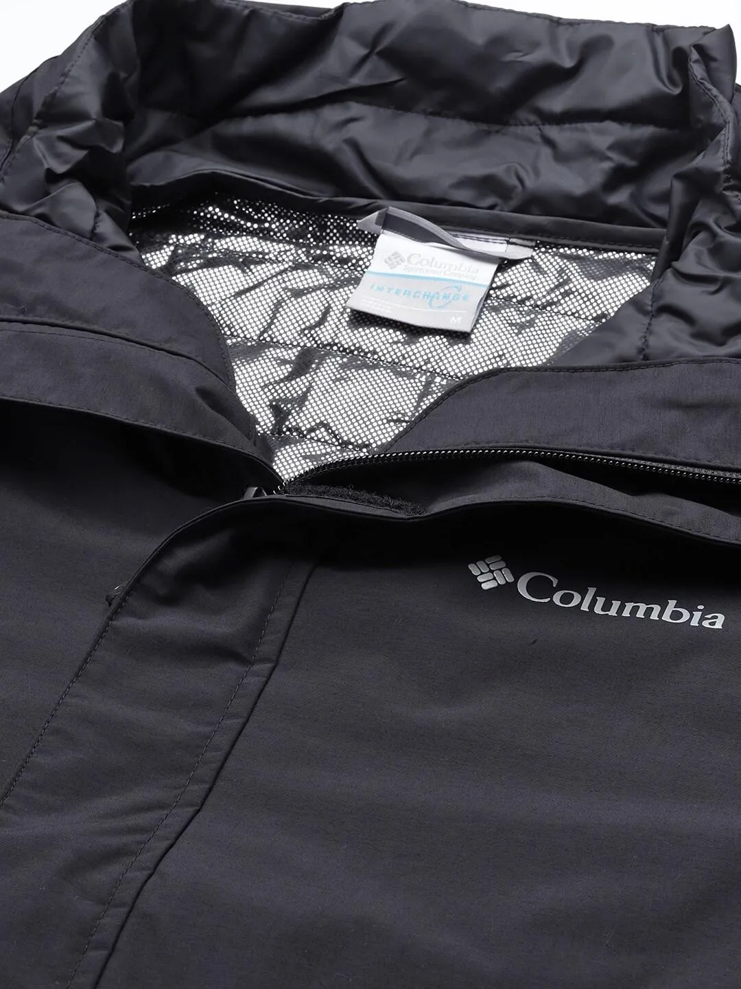 Columbia Men Black Omni-Heat Reflective Agate Alley Inetrchangeable Jacket