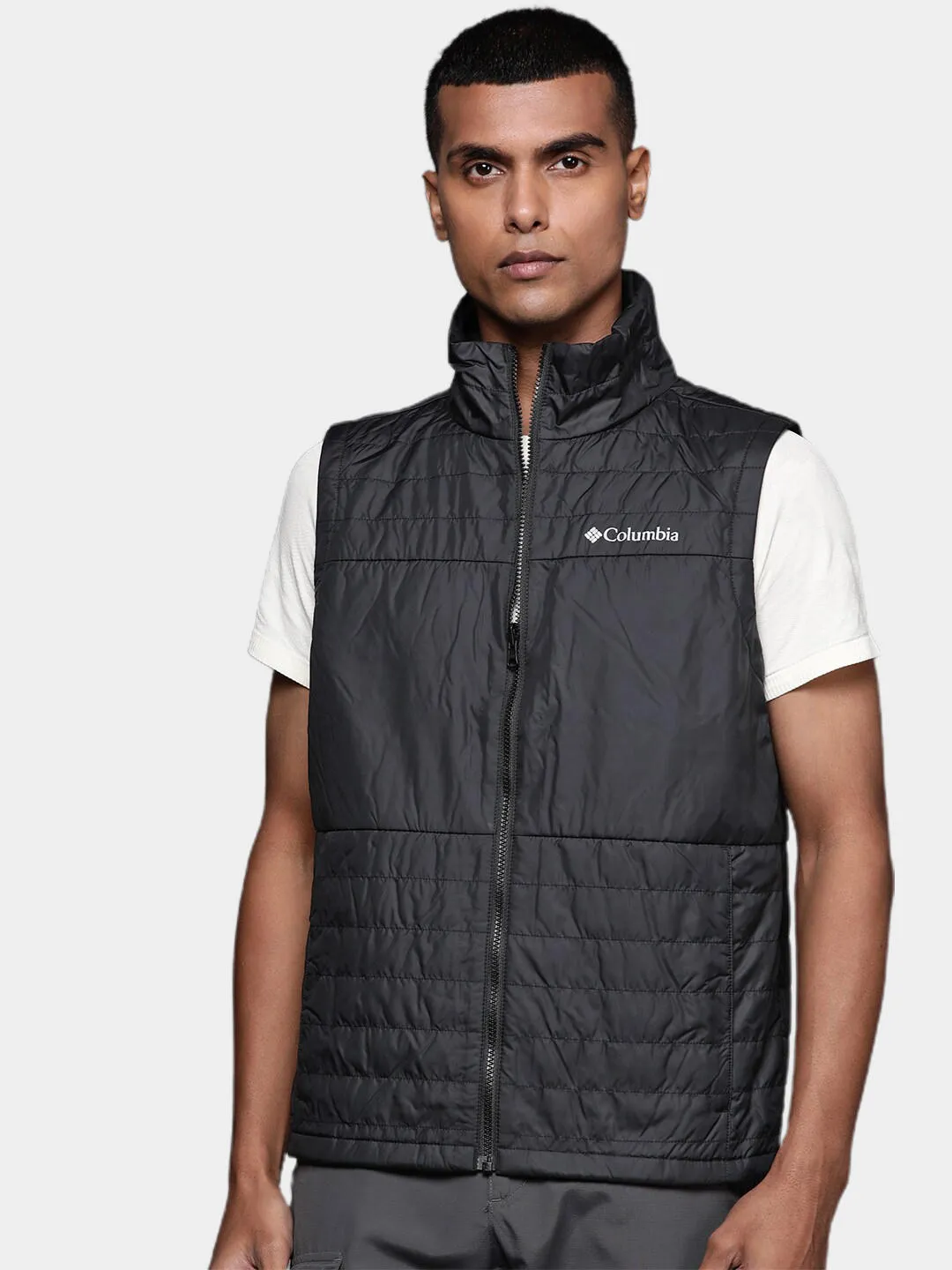 Columbia Men Black Omni-Heat Reflective Agate Alley Inetrchangeable Jacket