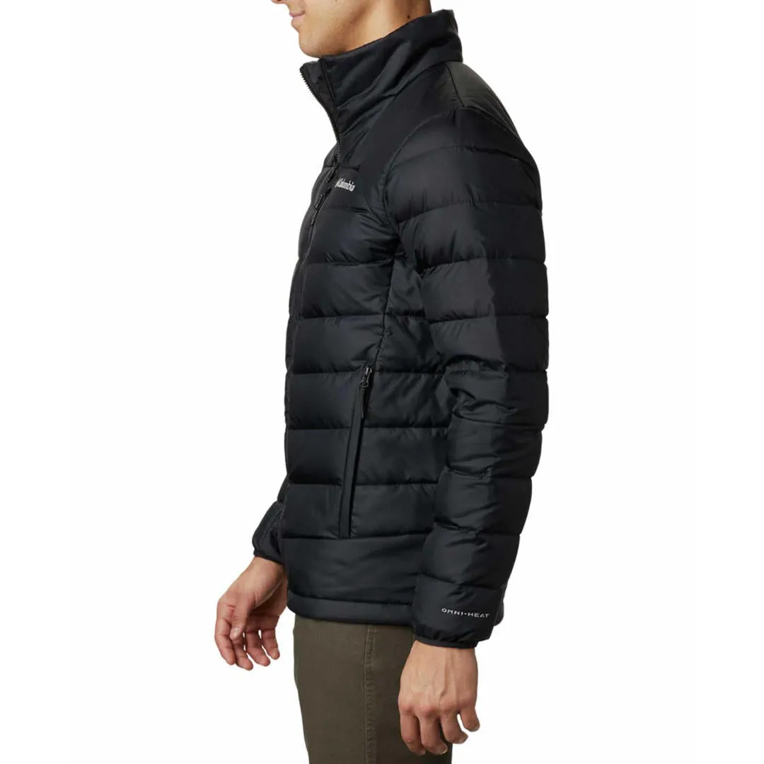 Columbia Men Black Omni-Heat Reflective Autumn Park Down Jacket