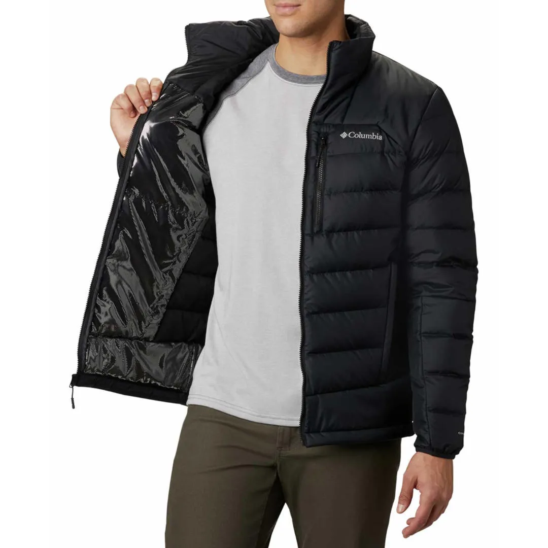 Columbia Men Black Omni-Heat Reflective Autumn Park Down Jacket