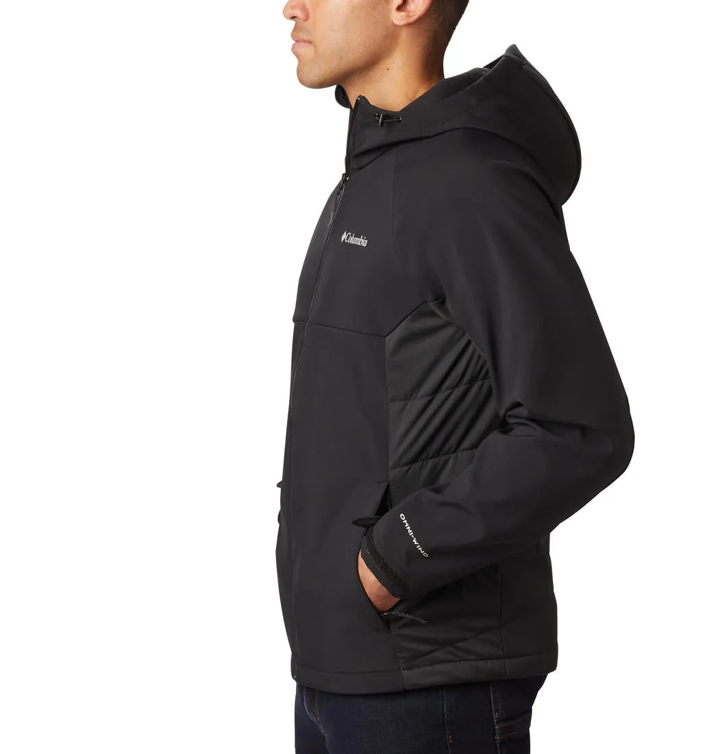 Columbia Men Black Omni-Heat Reflective Baltic Point Jacket