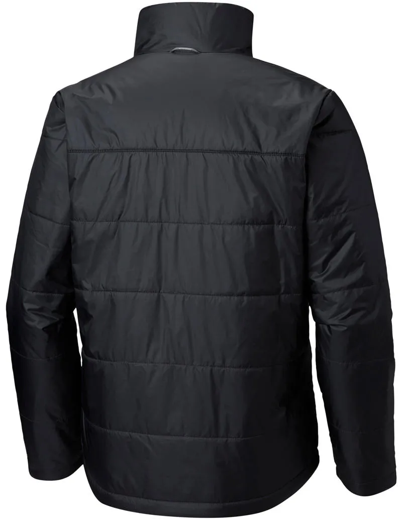 Columbia Men Black Omni-Heat Reflective Bugaboo II Insulated Insulated Jacket