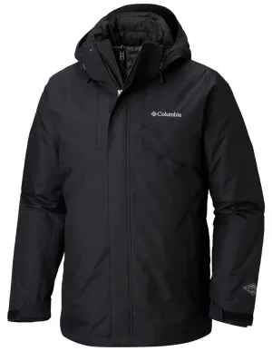 Columbia Men Black Omni-Heat Reflective Bugaboo II Insulated Insulated Jacket