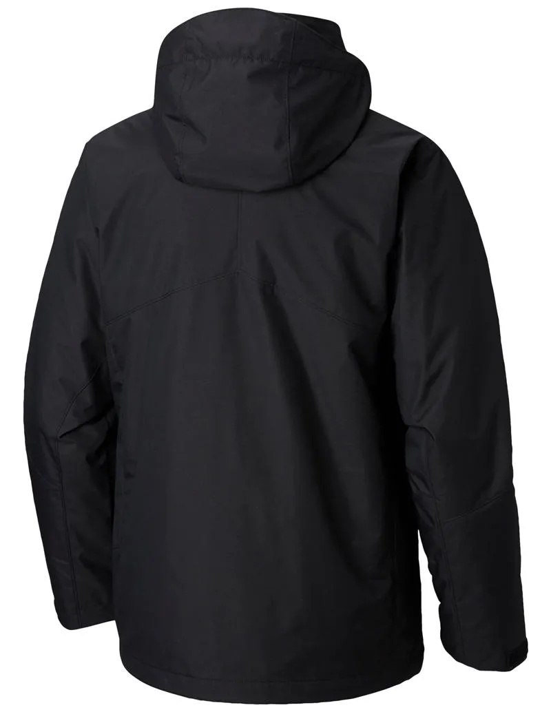 Columbia Men Black Omni-Heat Reflective Bugaboo II Insulated Insulated Jacket