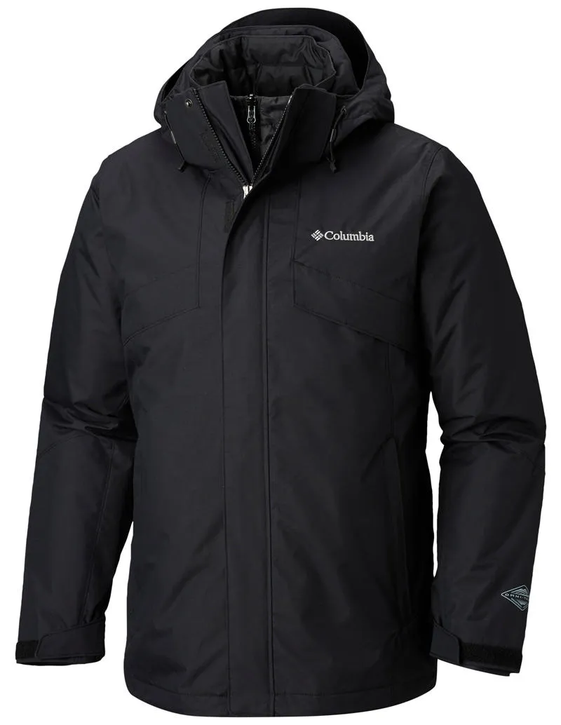 Columbia Men Black Omni-Heat Reflective Bugaboo II Insulated Insulated Jacket