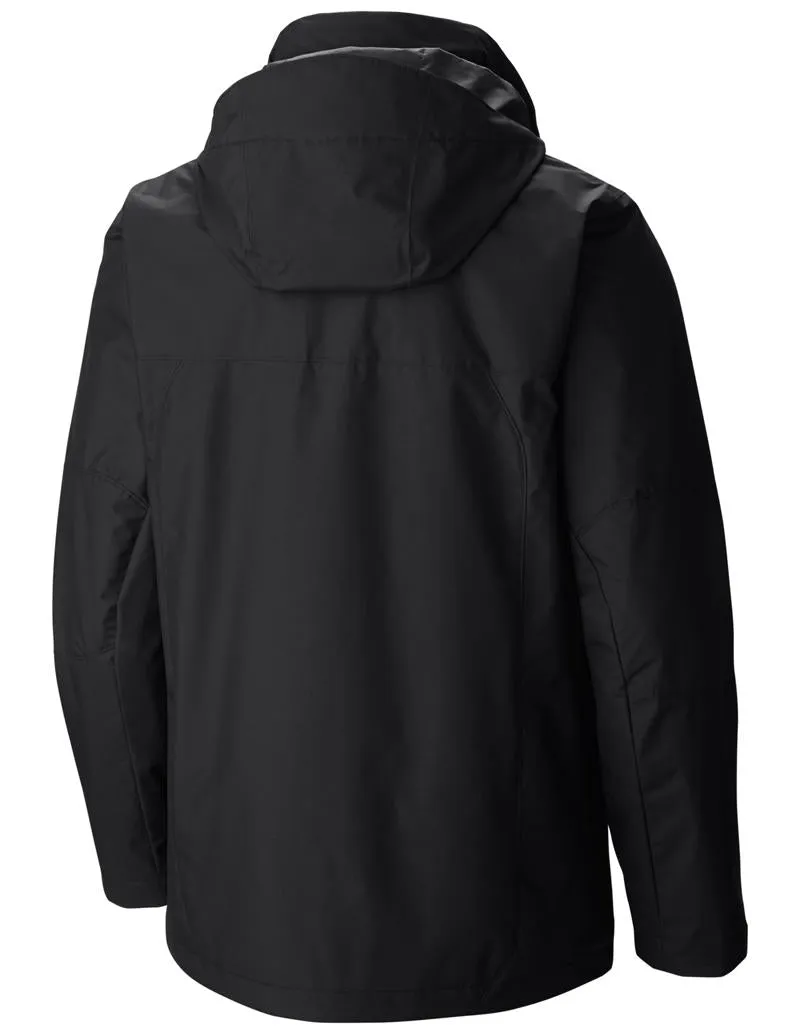 Columbia Men Black Omni-Heat Reflective Bugaboo Inetrchangeable Jacket