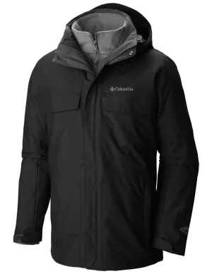 Columbia Men Black Omni-Heat Reflective Bugaboo Inetrchangeable Jacket