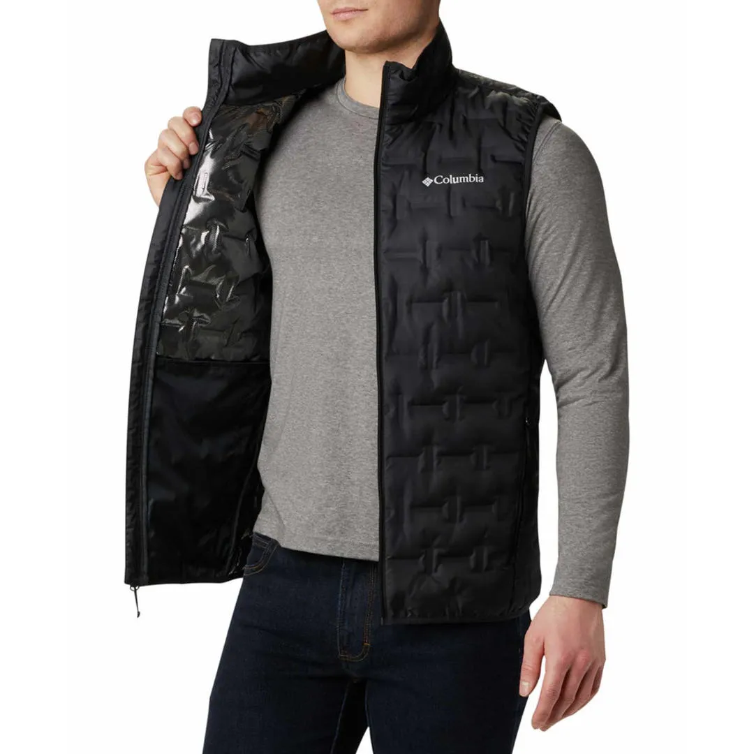 Columbia Men Black Omni-Heat Reflective Delta Ridge Vest