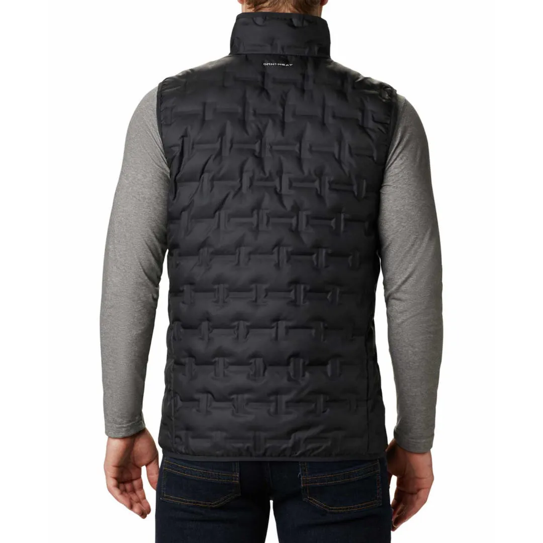 Columbia Men Black Omni-Heat Reflective Delta Ridge Vest