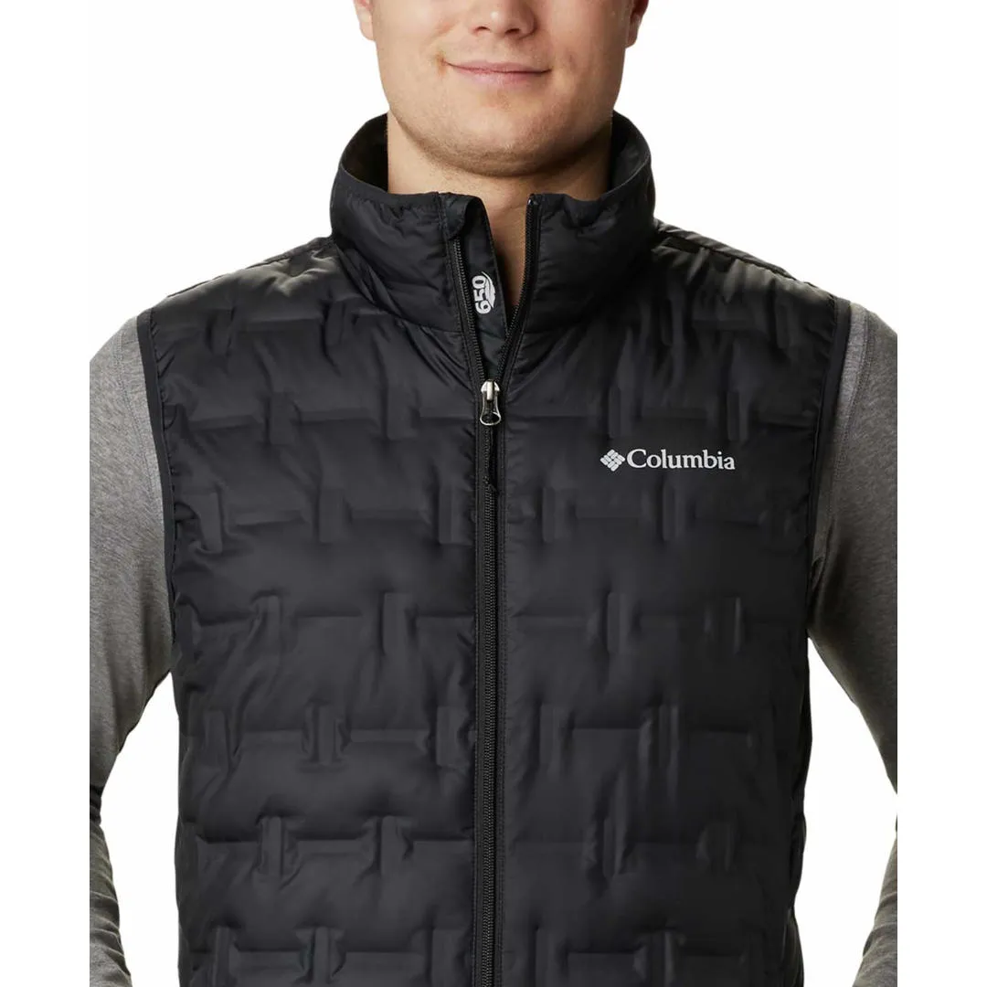Columbia Men Black Omni-Heat Reflective Delta Ridge Vest