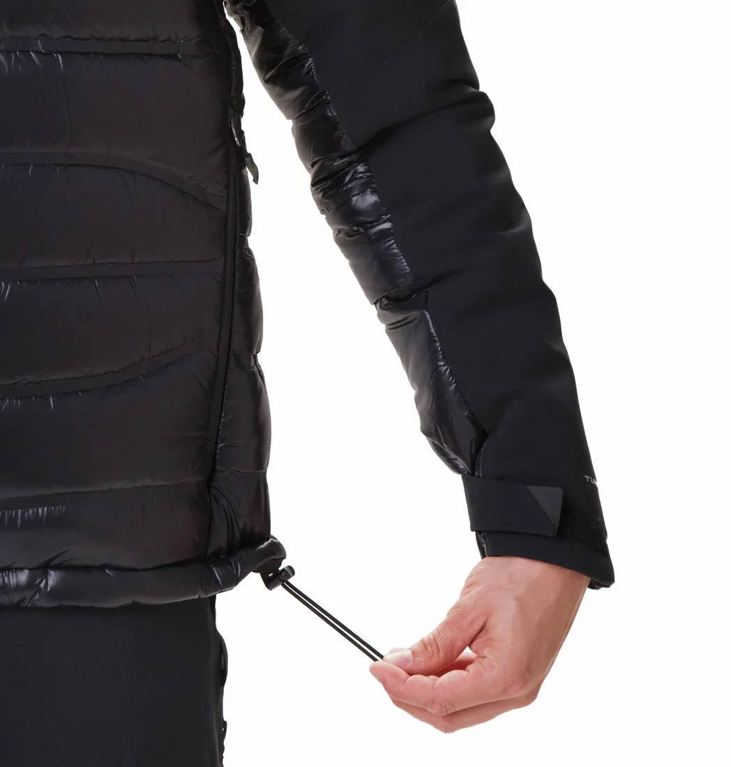 Columbia Men Black Omni-Heat Reflective Heatzone 1000 Turbo D Down Jacket