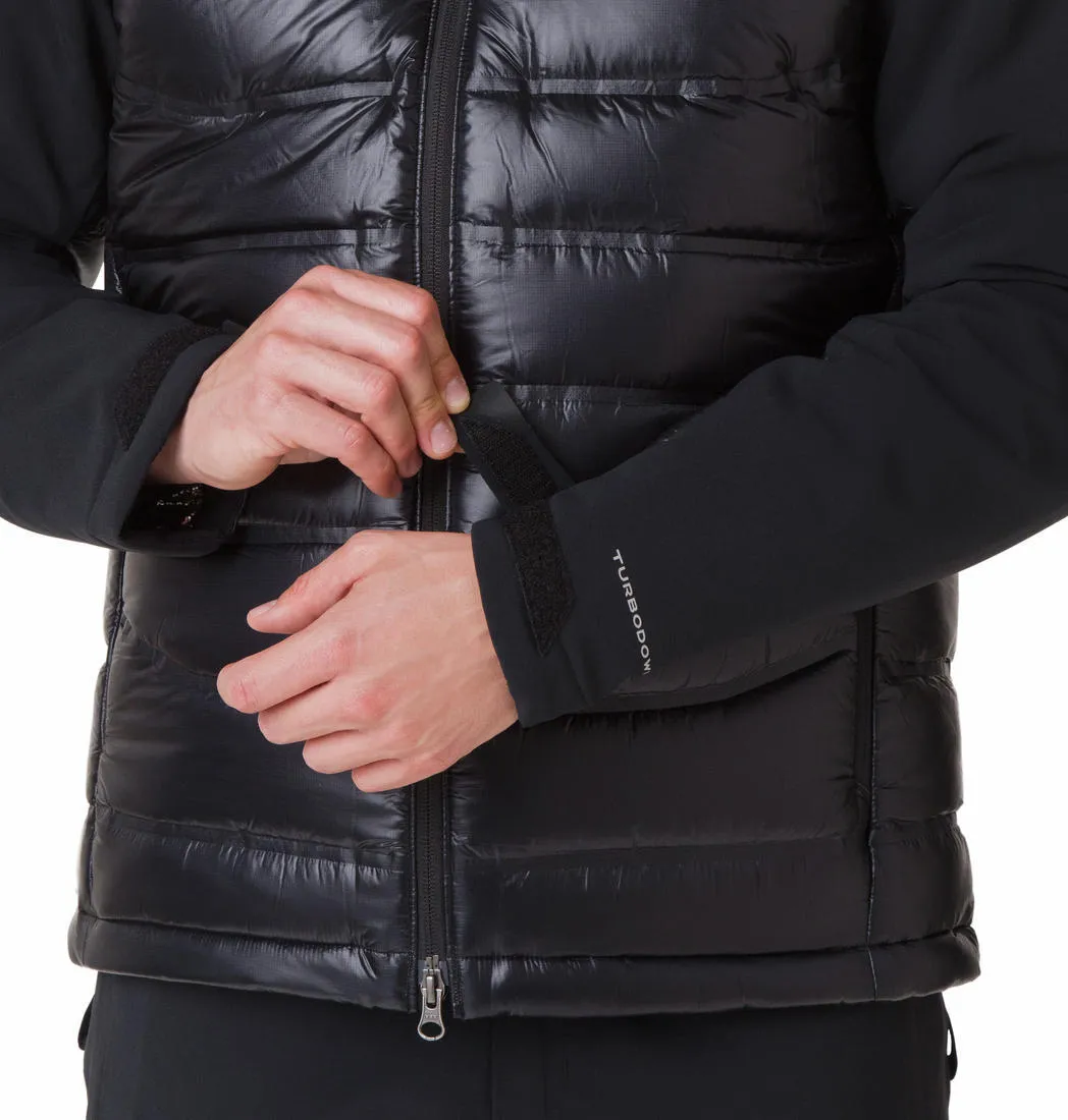 Columbia Men Black Omni-Heat Reflective Heatzone 1000 Turbo D Down Jacket