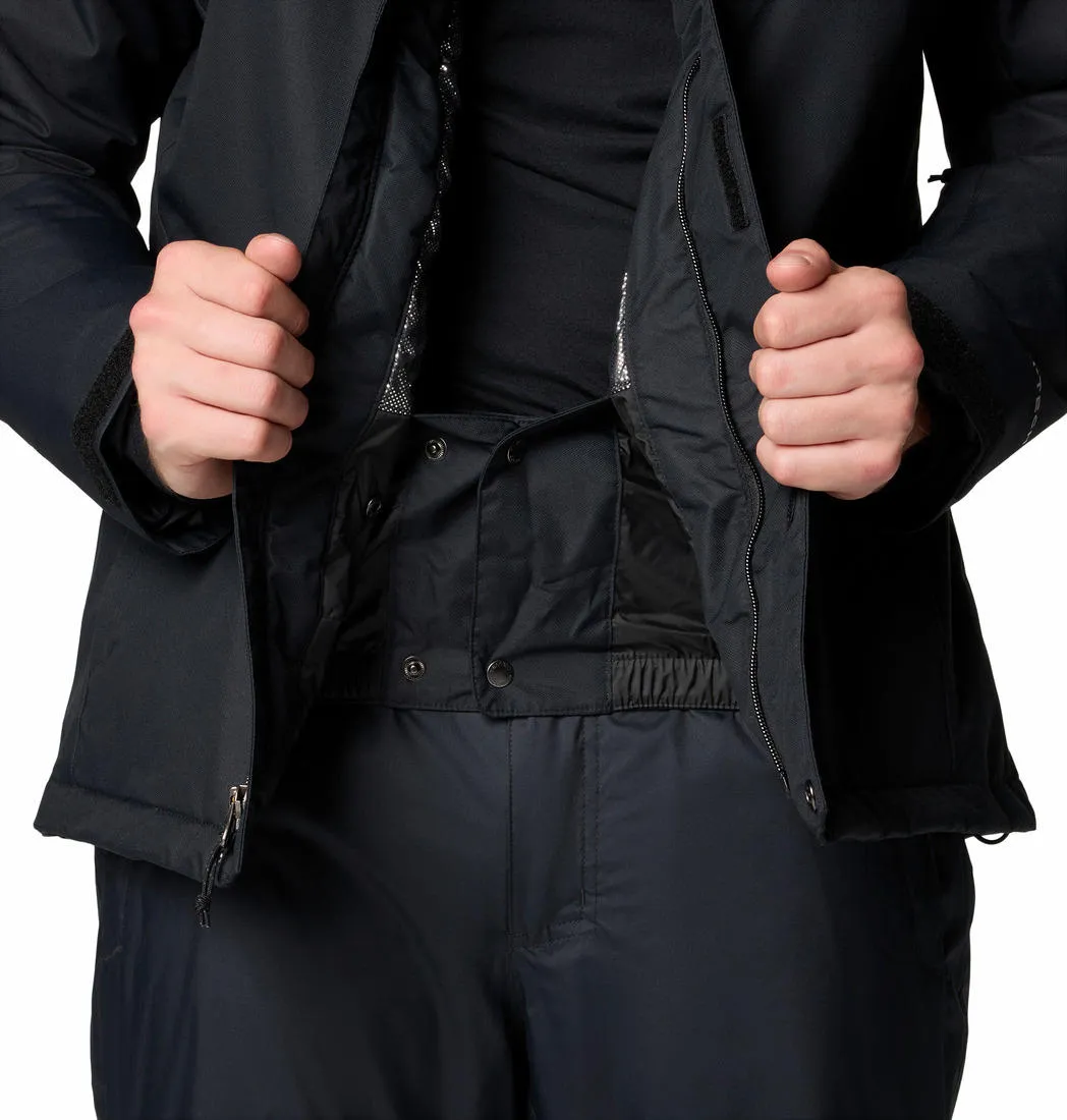 Columbia Men Black Omni-Heat Reflective Last Tracks II Jacket