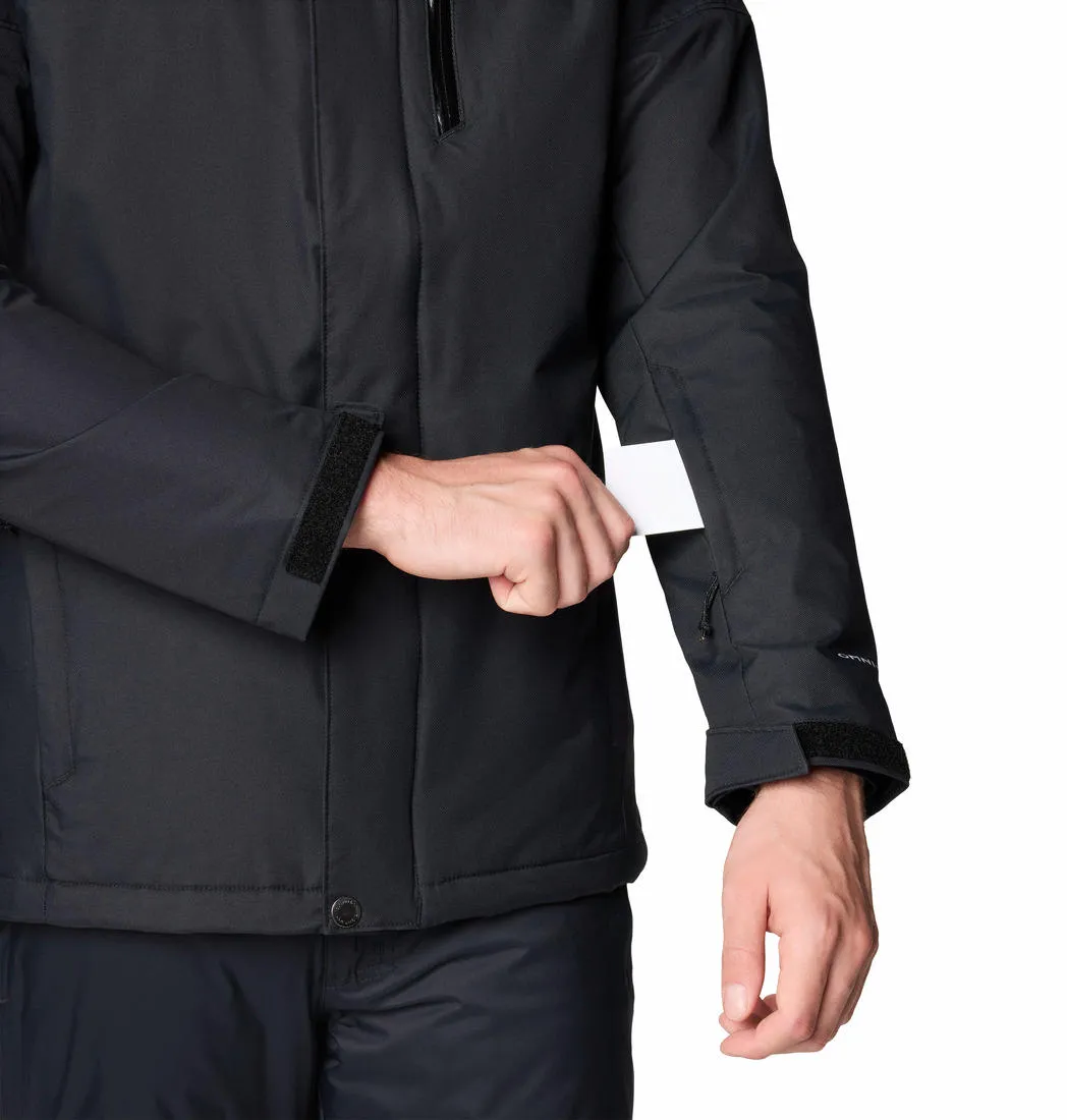 Columbia Men Black Omni-Heat Reflective Last Tracks II Jacket