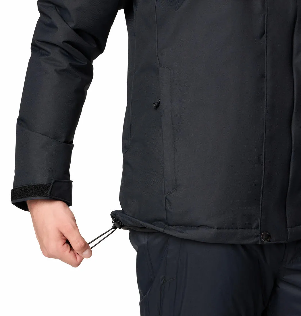 Columbia Men Black Omni-Heat Reflective Last Tracks II Jacket