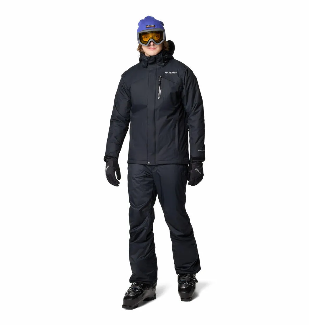 Columbia Men Black Omni-Heat Reflective Last Tracks II Jacket