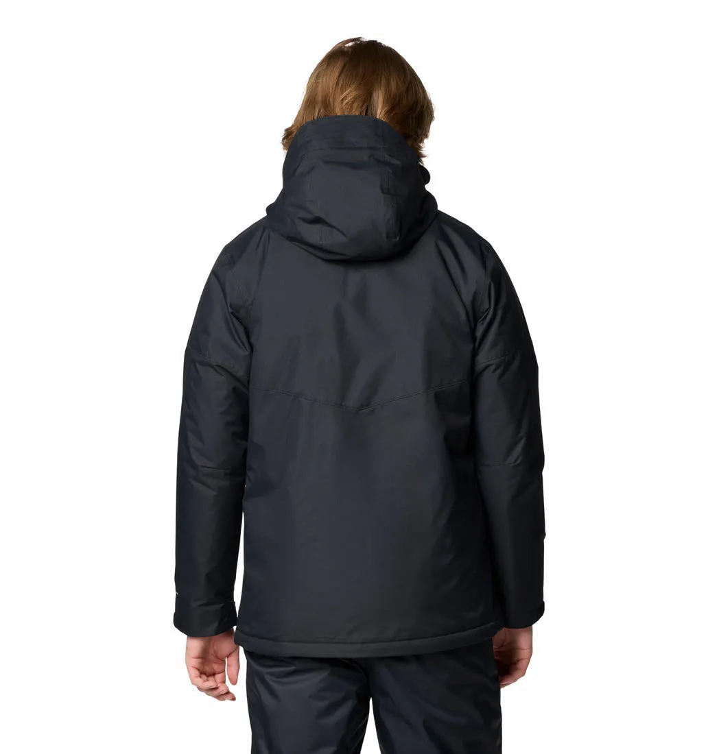 Columbia Men Black Omni-Heat Reflective Last Tracks II Jacket