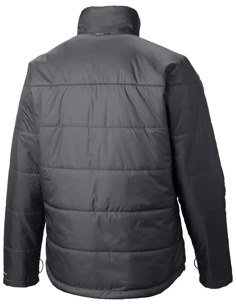 Columbia Men Black Omni-Heat Reflective Lhotse II Inetrchangeable Jacket