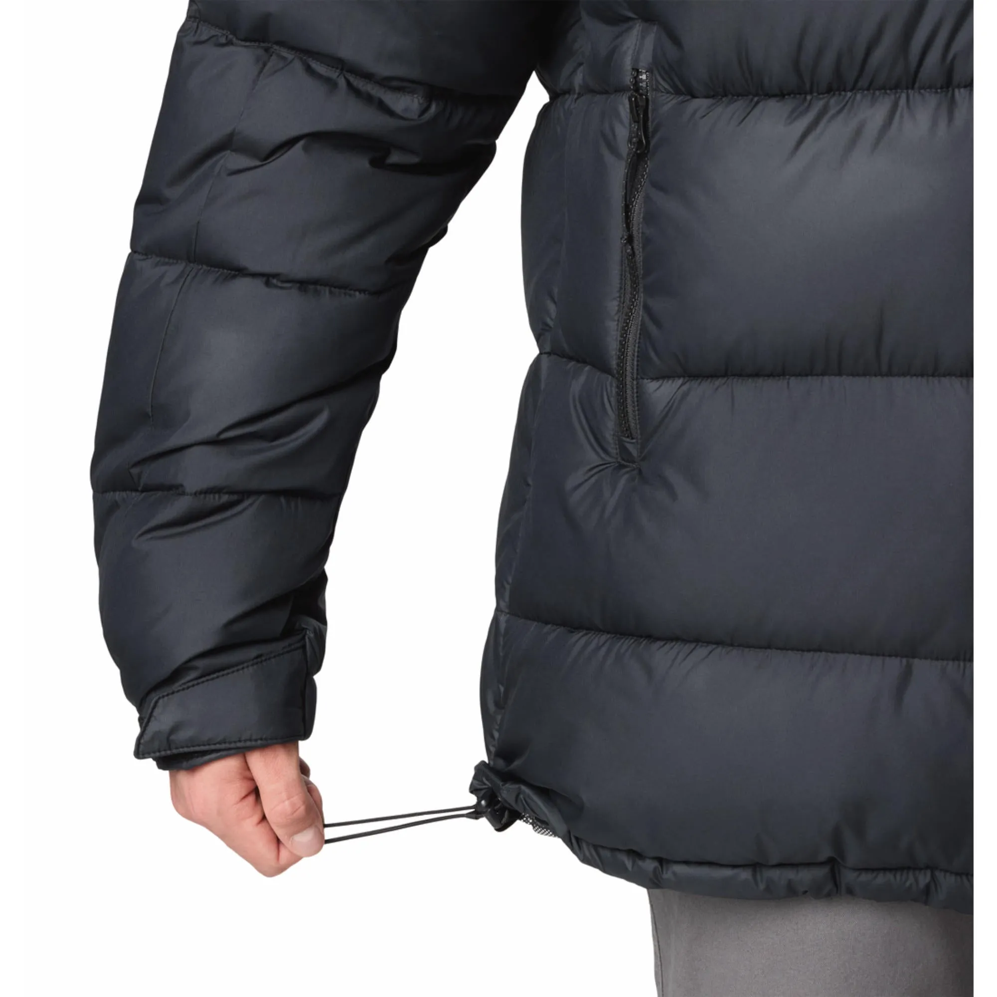 Columbia Men Black Omni-Heat Reflective Pike Lake Parka Parka Jacket