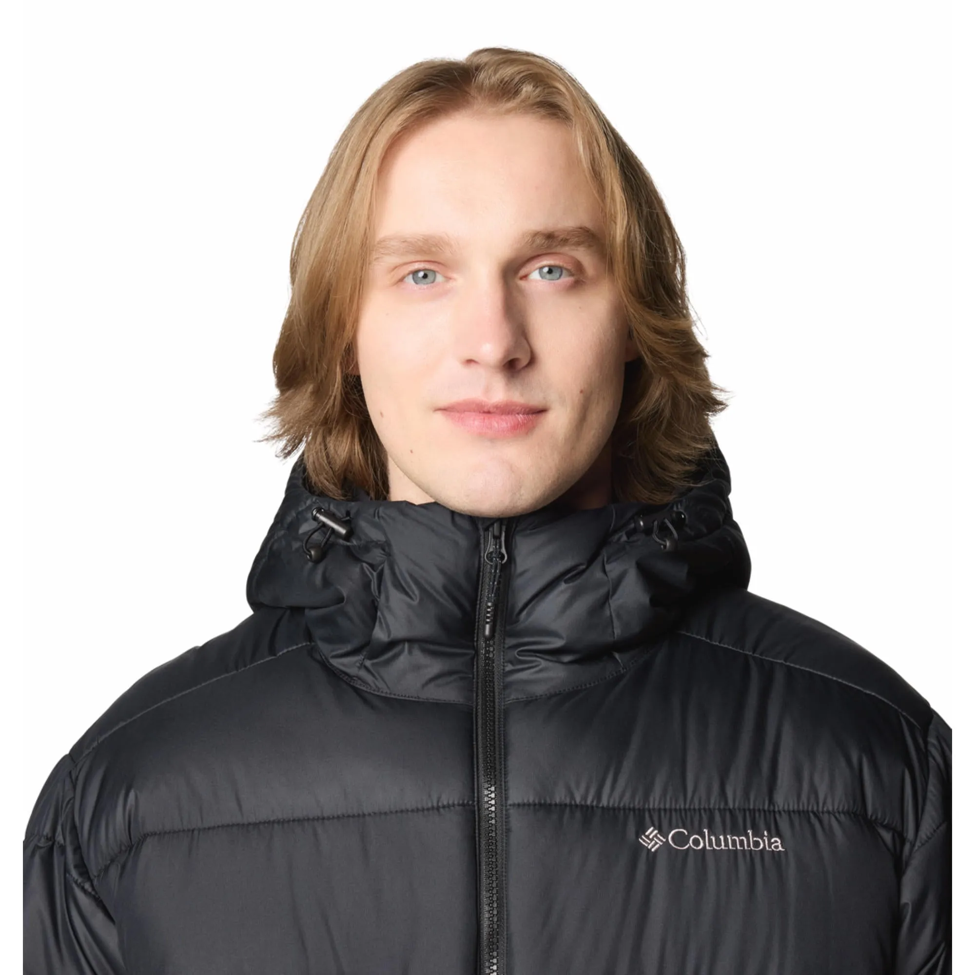 Columbia Men Black Omni-Heat Reflective Pike Lake Parka Parka Jacket