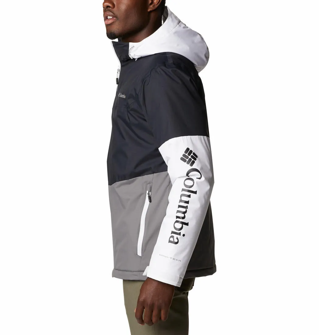 Columbia Men Black Omni-Heat Reflective Point Park Insulated Jacket