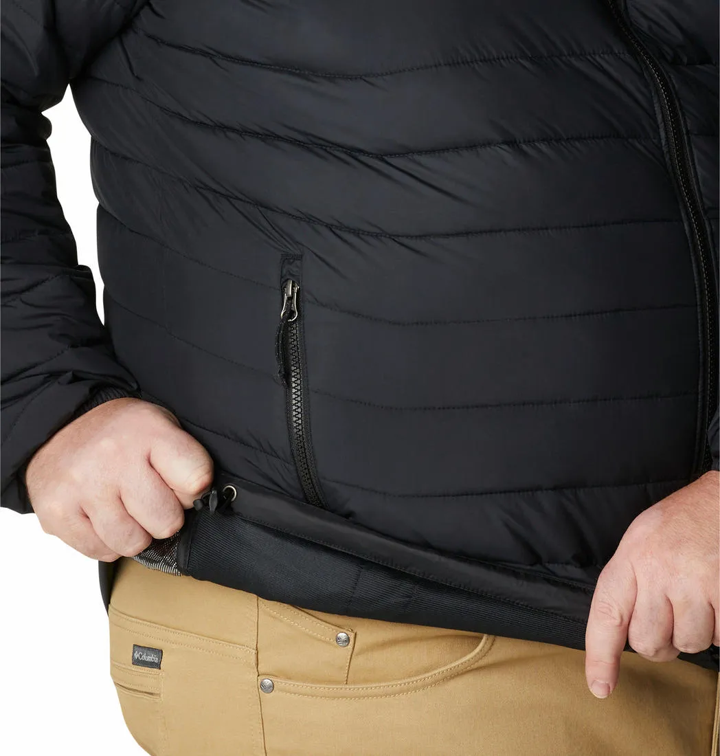 Columbia Men Black Omni-Heat Reflective Powder Lite Jacket