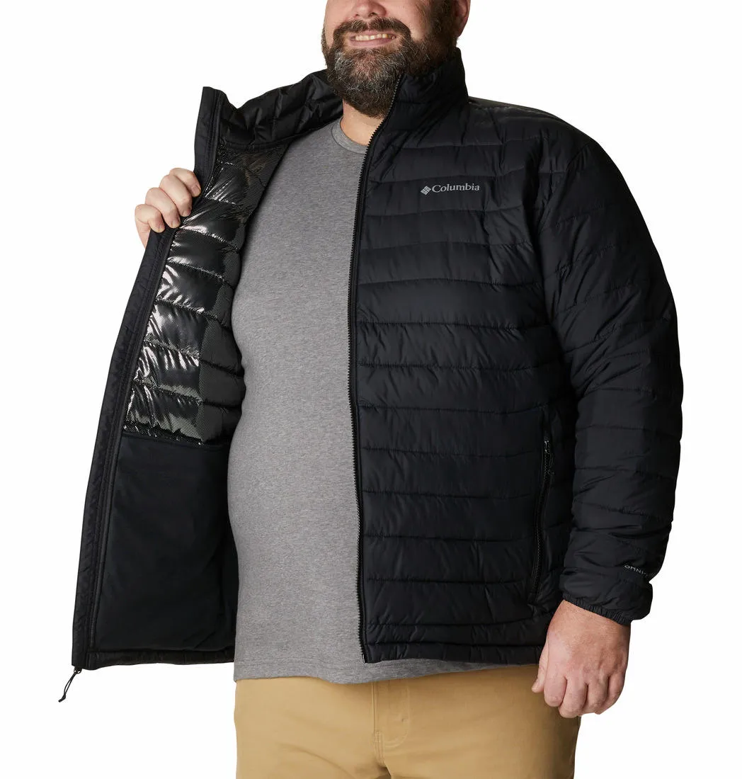 Columbia Men Black Omni-Heat Reflective Powder Lite Jacket
