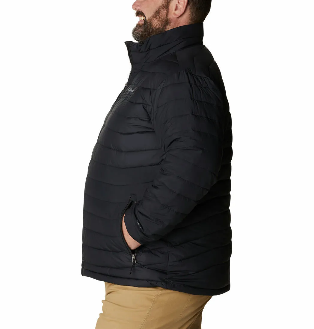 Columbia Men Black Omni-Heat Reflective Powder Lite Jacket