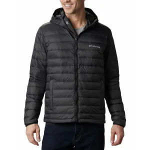 Columbia Men Black Omni-Heat Reflective Sister Brook Hooded Down Jacket