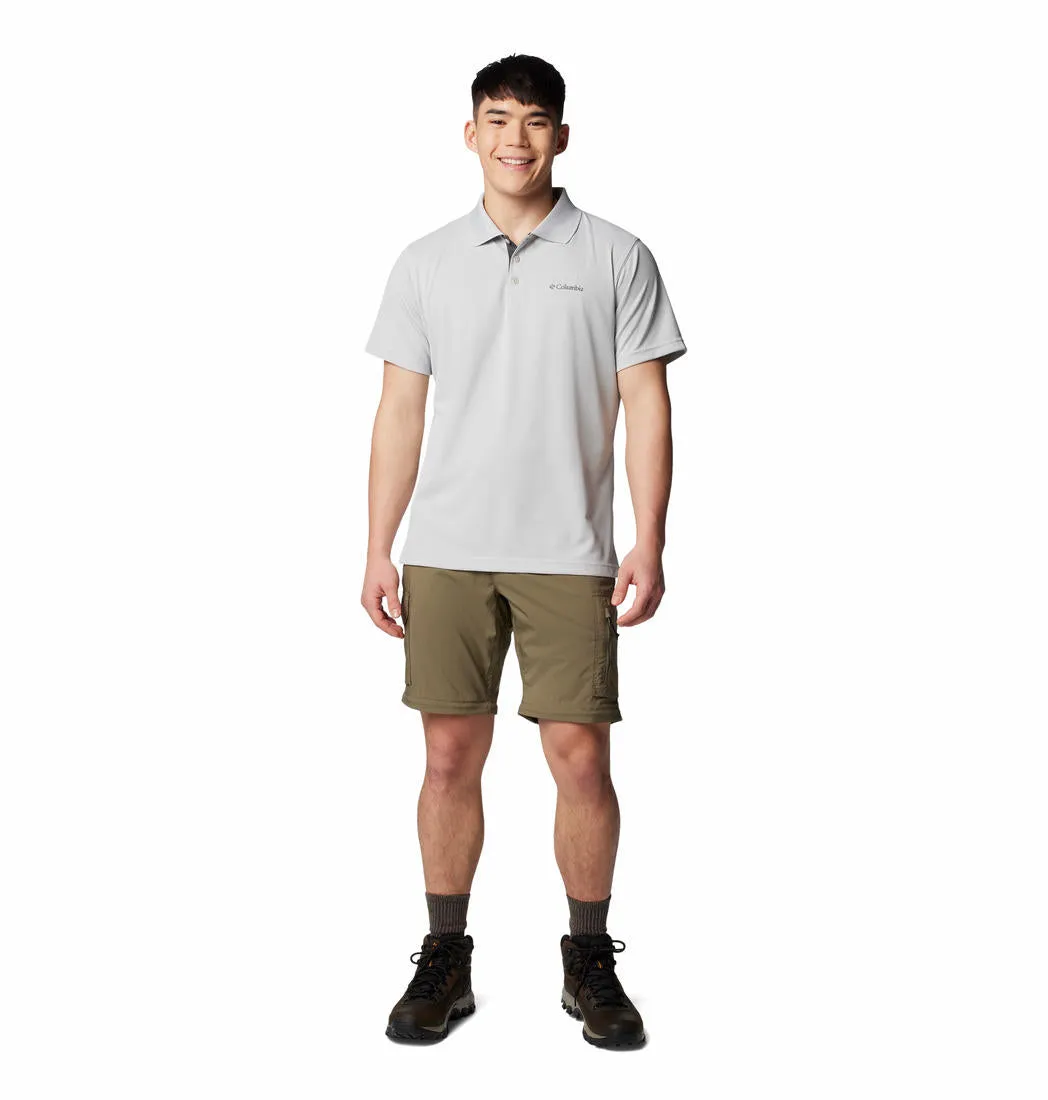 Columbia Men Black Omni-Shade Utilizer Polo Tshirt