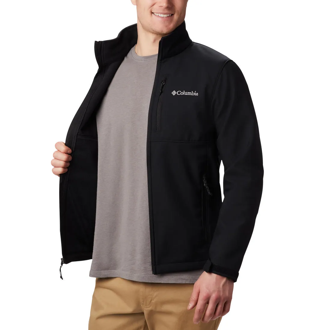 Columbia Men Black Omni-Shield Ascender Softshell Jacket