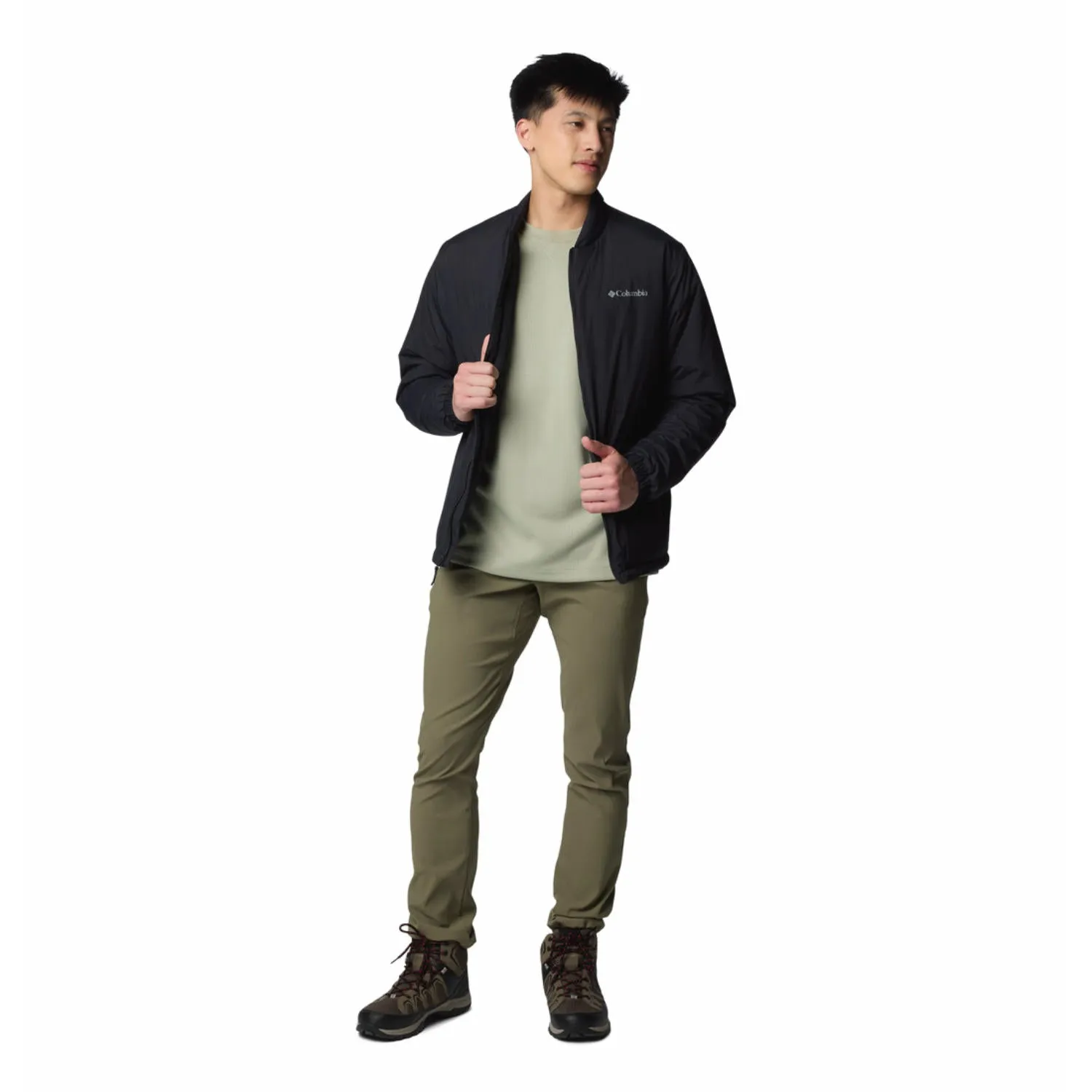 Columbia Men Black Omni-Shield Black Mesa Jacket
