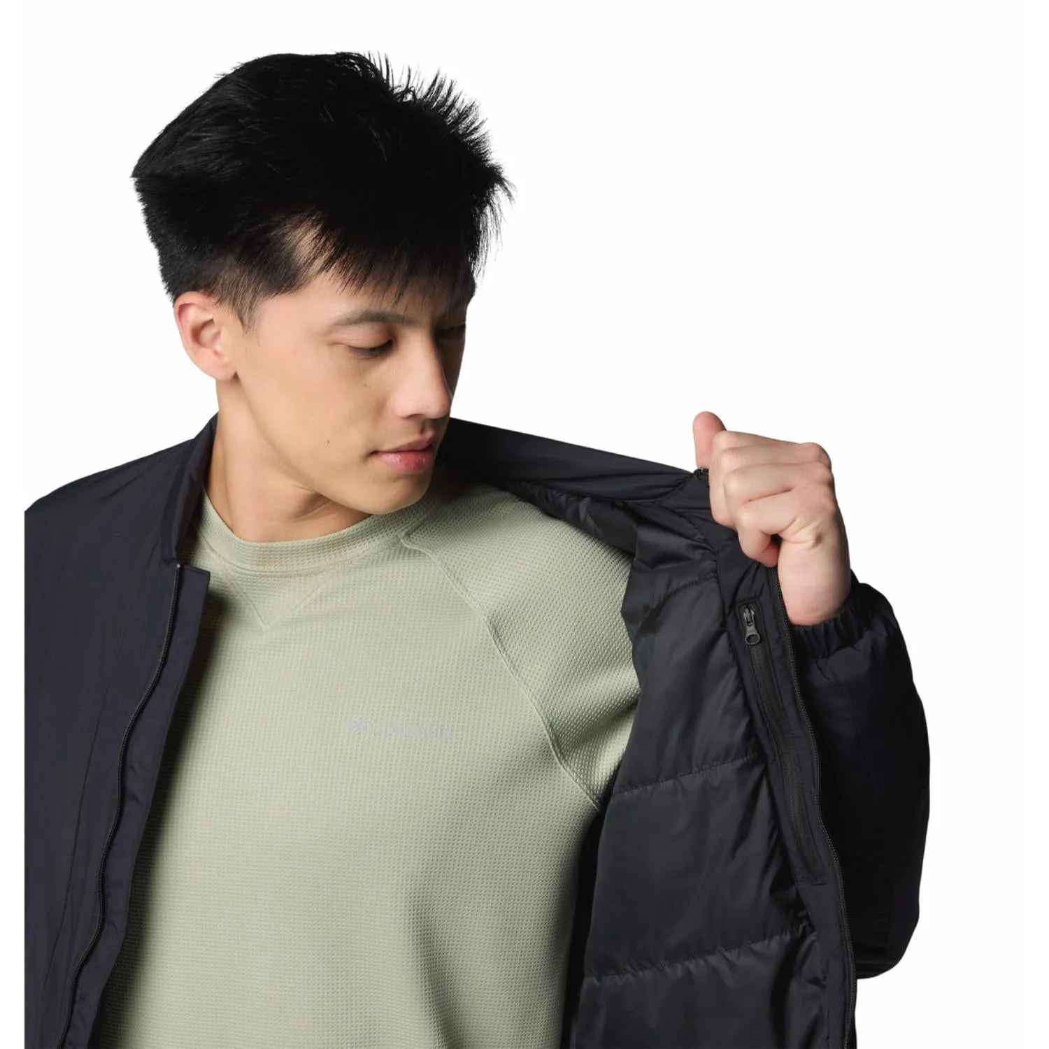 Columbia Men Black Omni-Shield Black Mesa Jacket