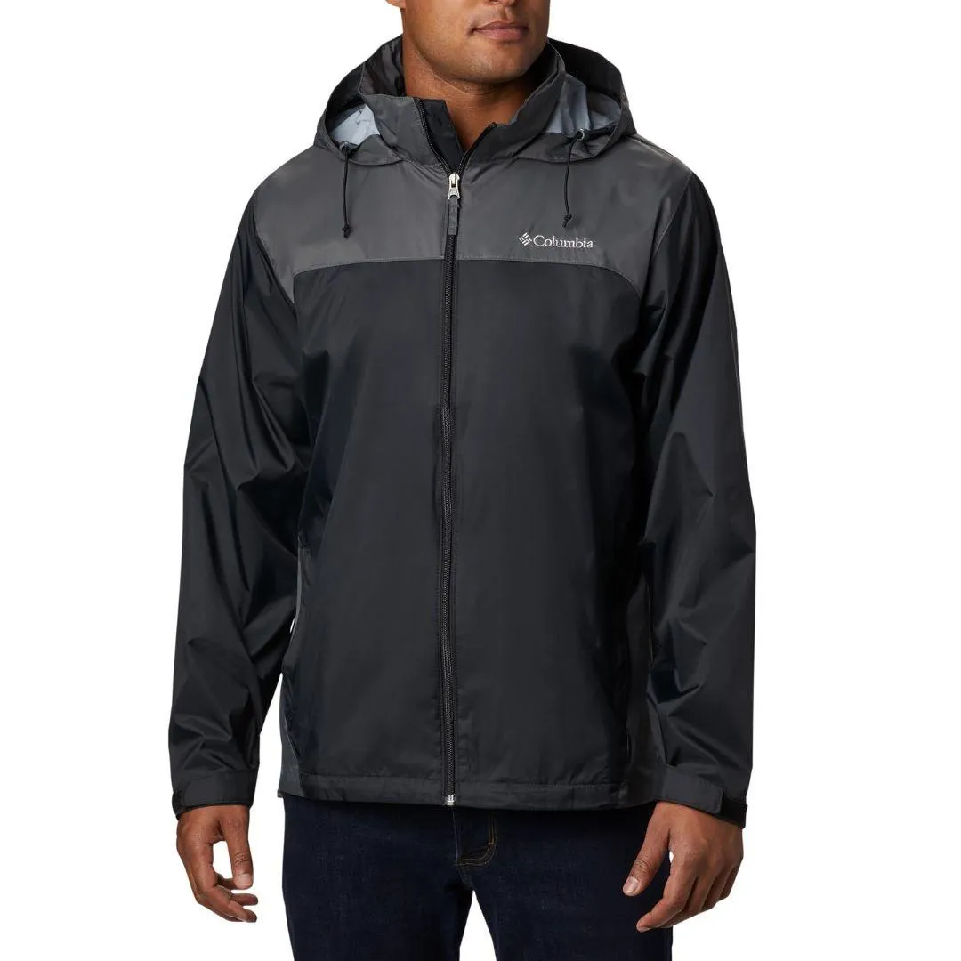 Columbia Men Black Omni-Shield Glennaker Lake Rain Waterproof Rain Jacket