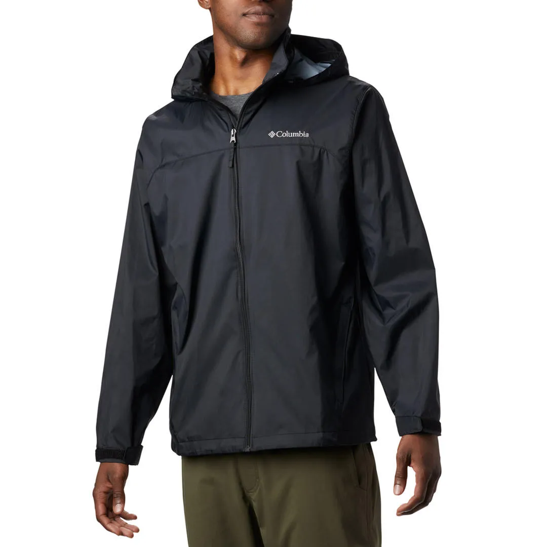Columbia Men Black Omni-Shield Glennaker Lake Rain Waterproof Rain Jacket