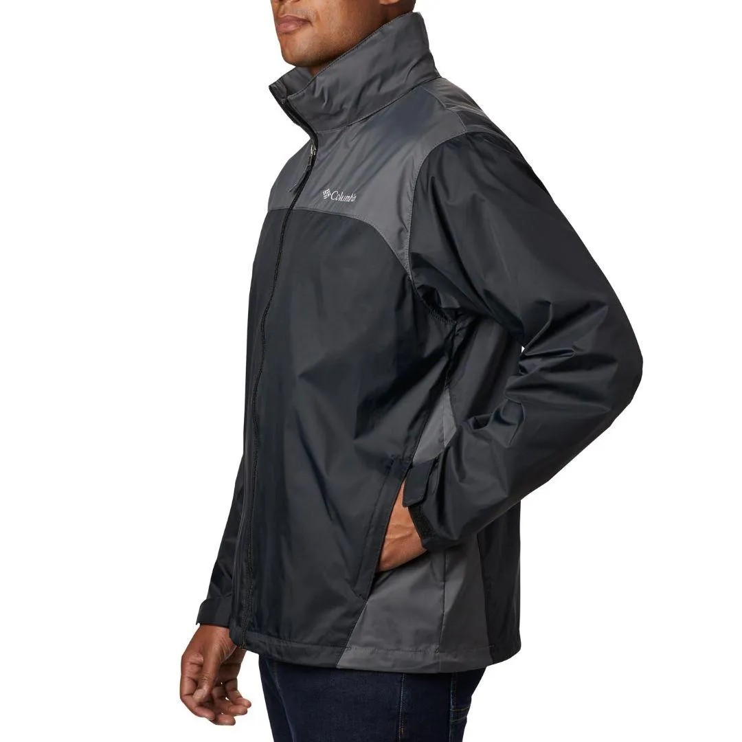 Columbia Men Black Omni-Shield Glennaker Lake Rain Waterproof Rain Jacket