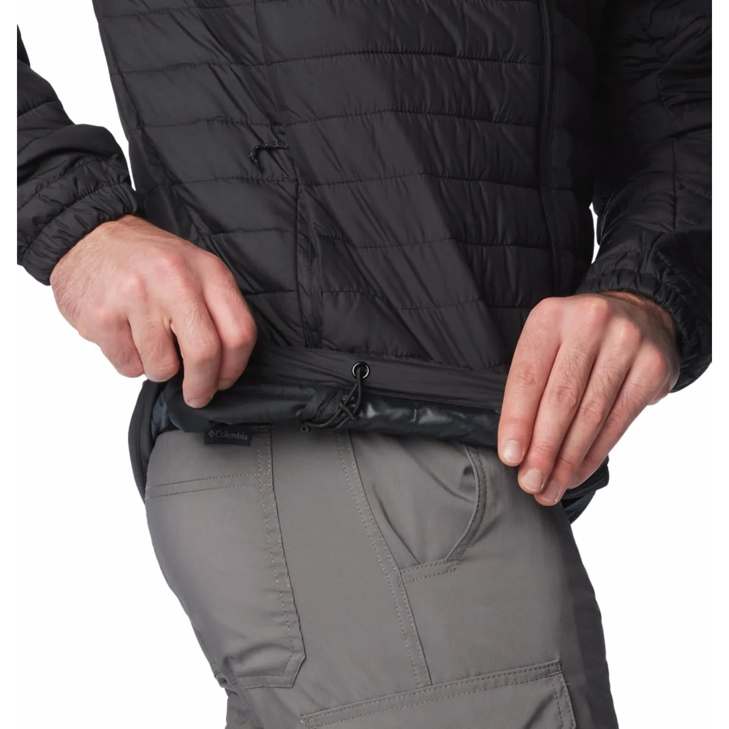 Columbia Men Black Omni-Shield Silver Falls II Jacket