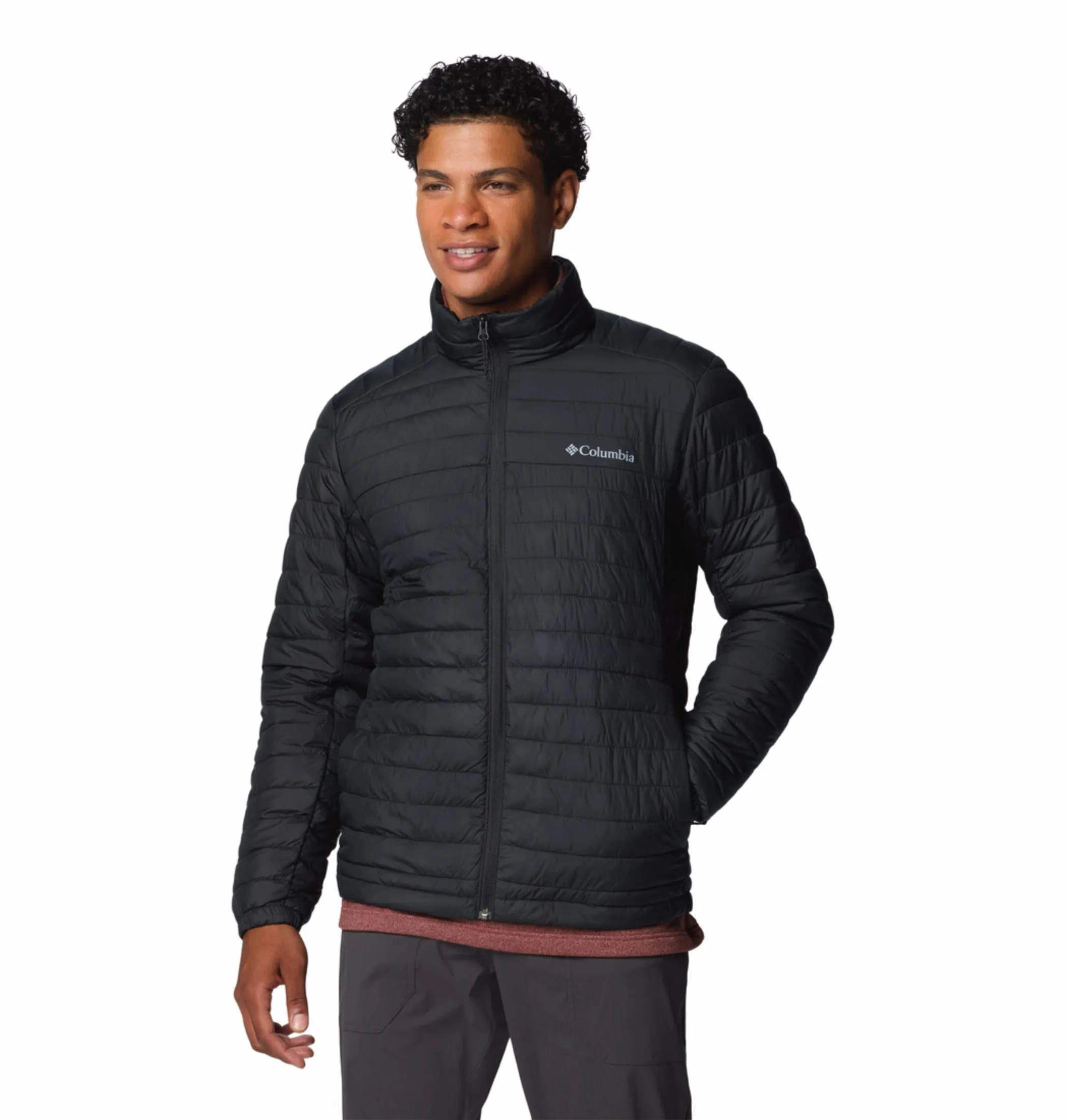 Columbia Men Black Omni-Shield Silver Falls II Jacket