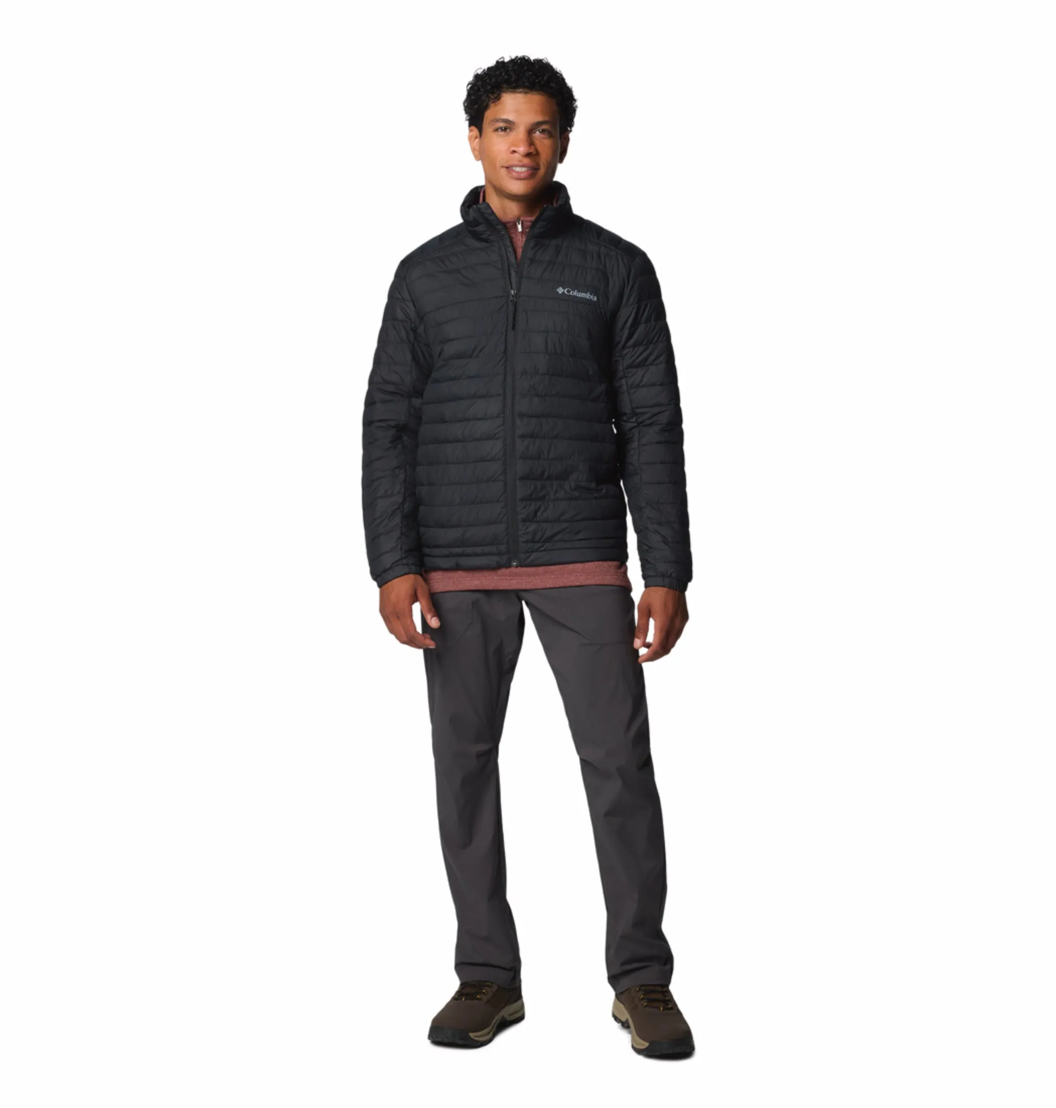 Columbia Men Black Omni-Shield Silver Falls II Jacket