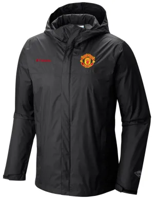 Columbia Men Black Omni-Tech Watertight II Waterproof Rain Jacket