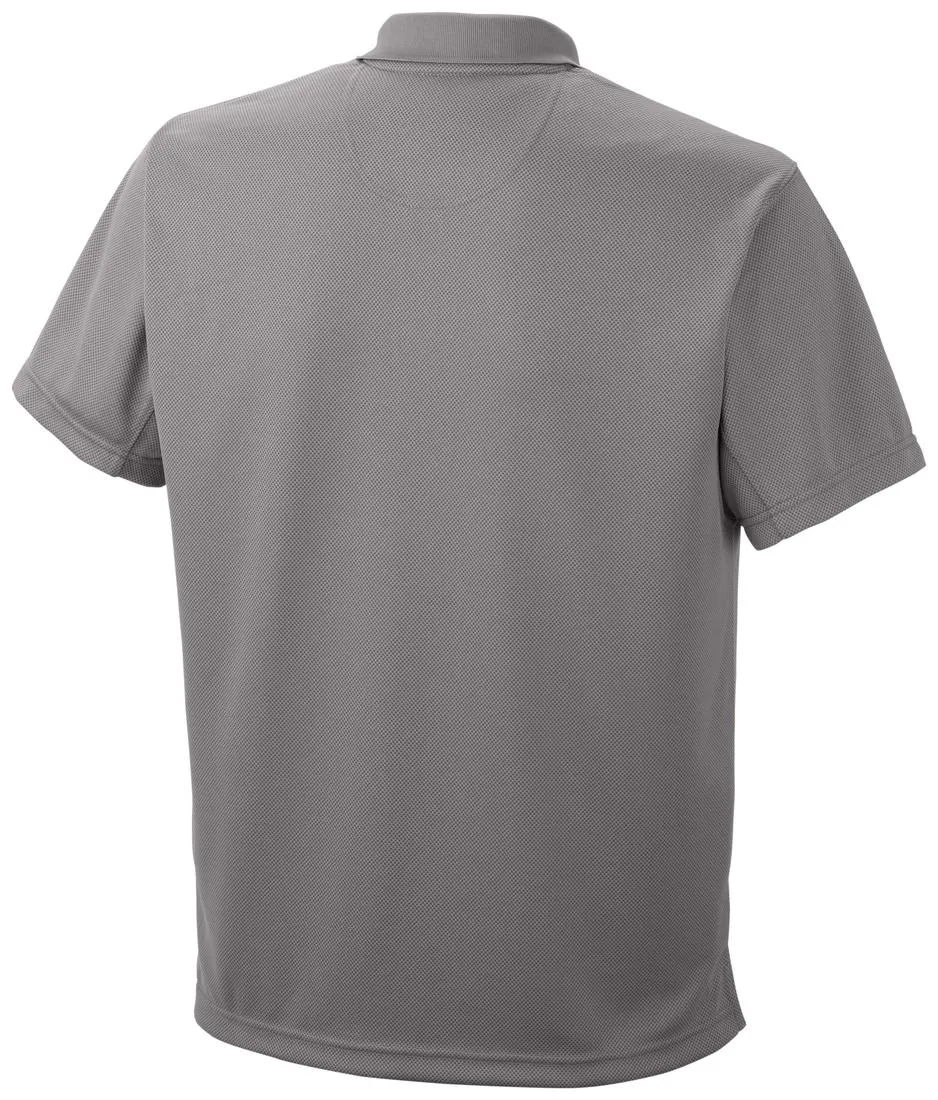 Columbia Men Black Omni-Wick New Utilizer Polo Tshirt