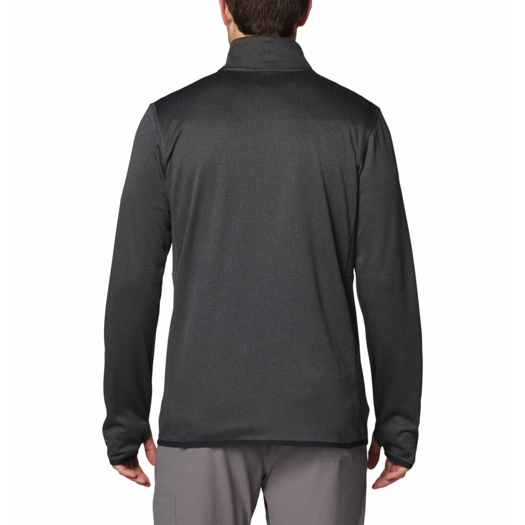 Columbia Men Black Omni-Wick Park View Fleece Jacket