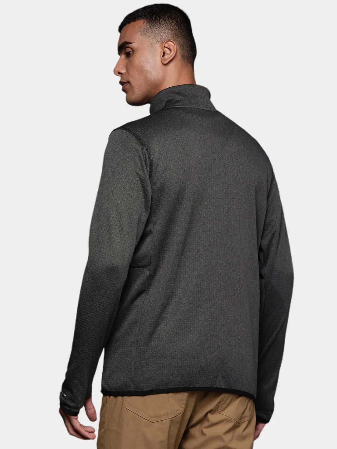 Columbia Men Black Omni-Wick Park View Fleece Jacket