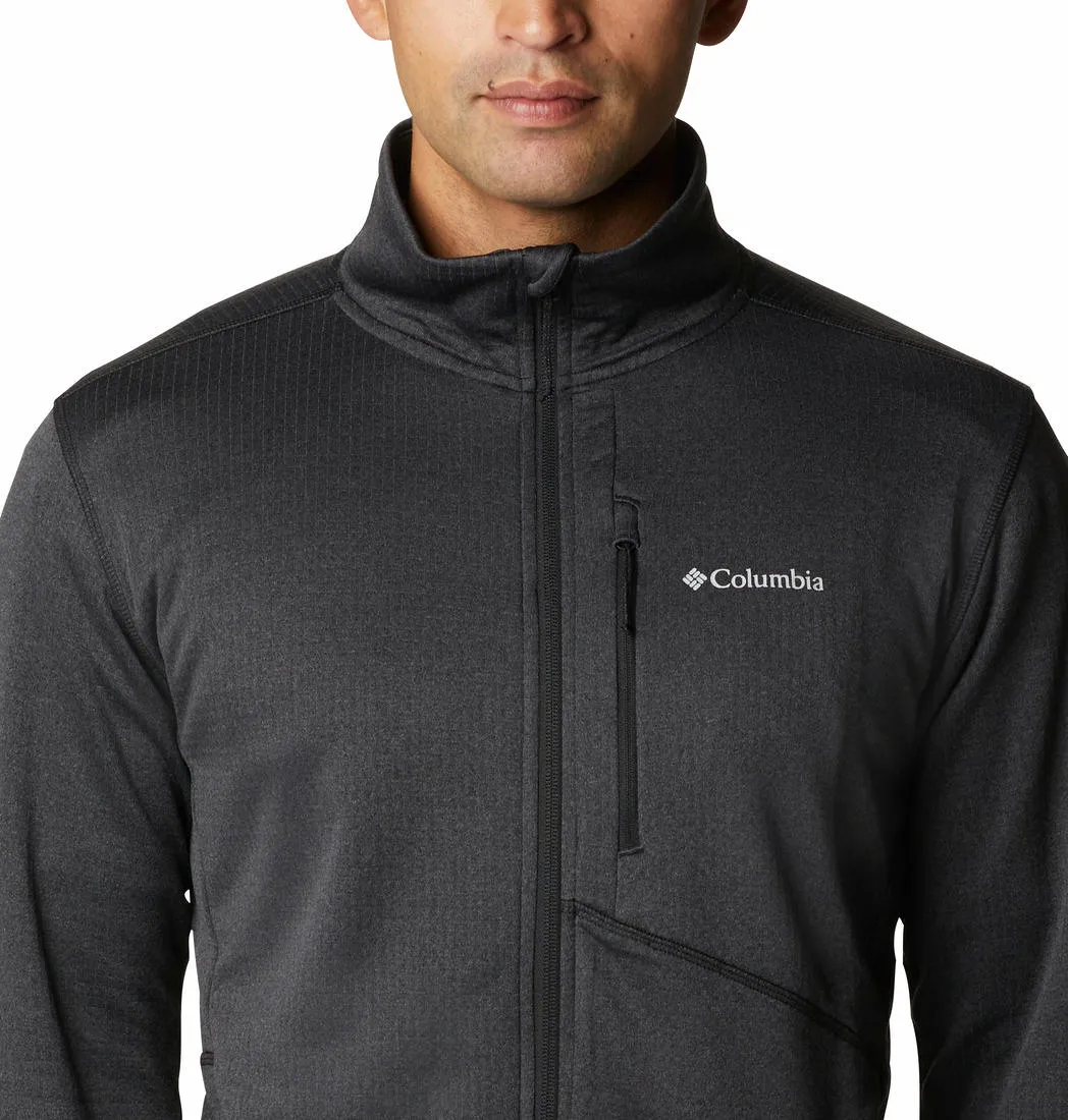 Columbia Men Black Omni-Wick Park View Fleece Jacket