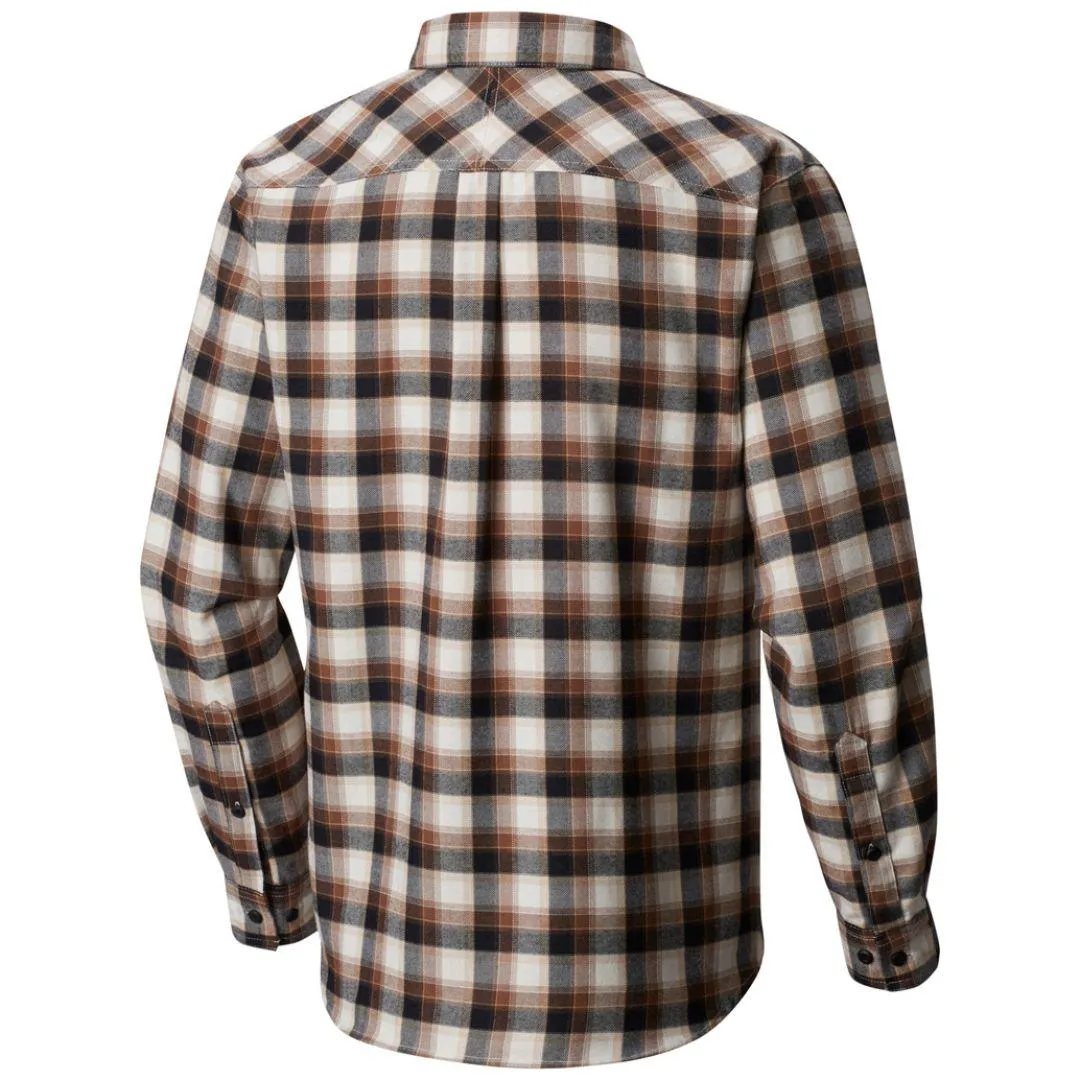 Columbia Men Black Omni-Wick Silver Ridge Flannel Long Sleeve Shirt
