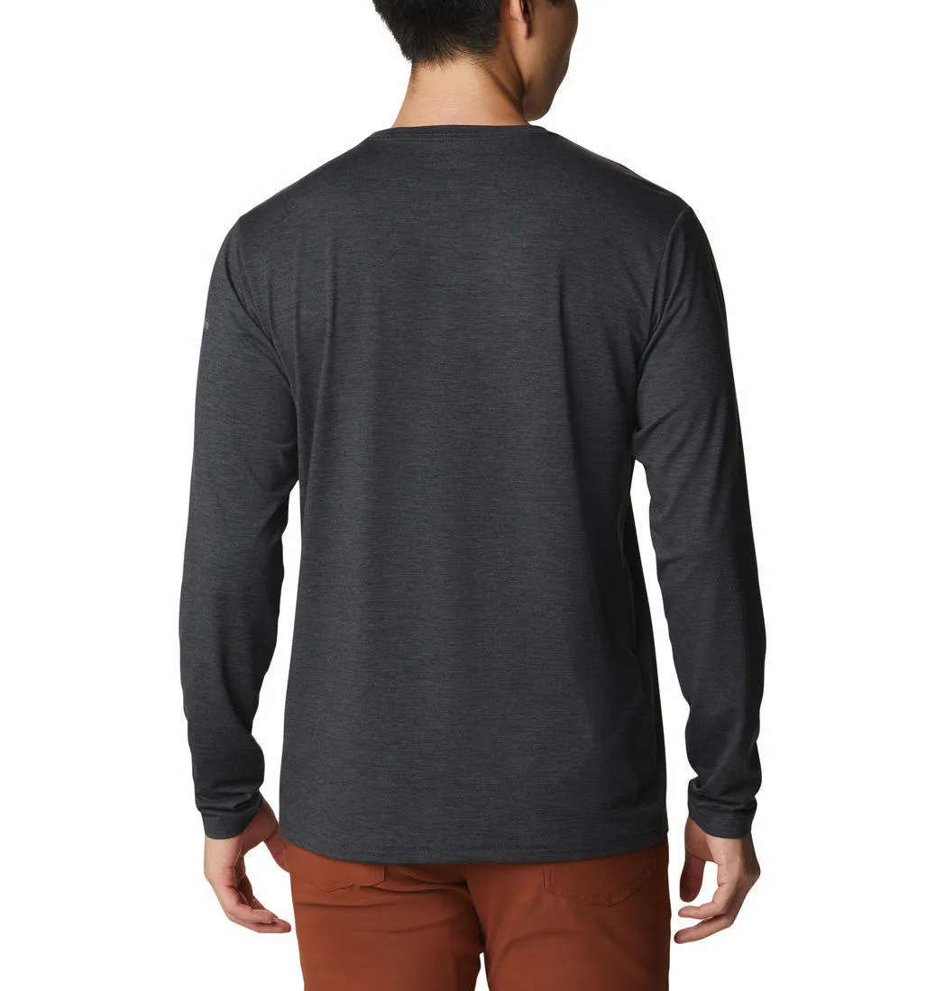 Columbia Men Black Omni-Wick Tech Trail Graphic Tshirt